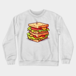 Simple Club Sandwich Crewneck Sweatshirt